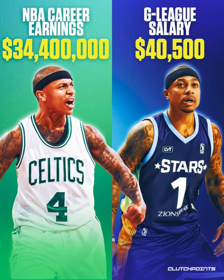  曾拒7000萬合同！小托馬斯G聯(lián)賽薪水4.05萬 NBA生涯共掙3440萬