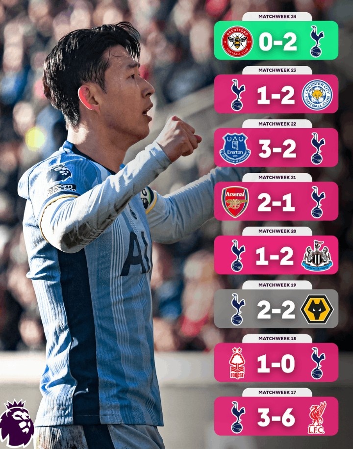  不容易！熱刺終結(jié)英超7輪不勝，此前7場僅1平6負(fù)