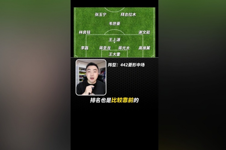  袁甲預測國足首發(fā)：可能塞爾吉尼奧要替補，首發(fā)是韋世豪